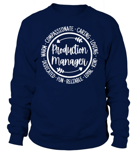 Production Manager Operator Specialist Vintage Sweatshirt Unisex