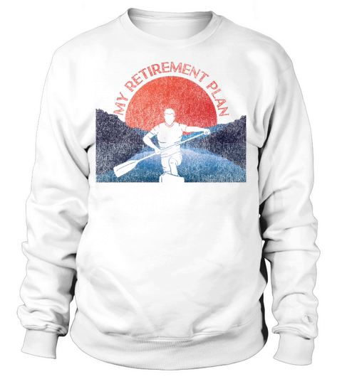 Sprint Canoe Canoeing Retro Sweatshirt Unisex