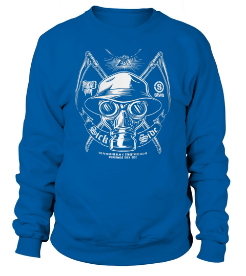The Psycho Realm Streetwise Collab Worldwide Sick Side Sweatshirt Unisex