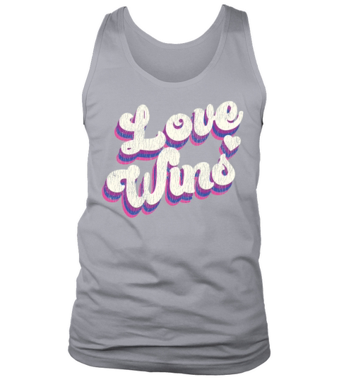 Bisexual Bi Pride Flag Love Wins Tank Top Unisex