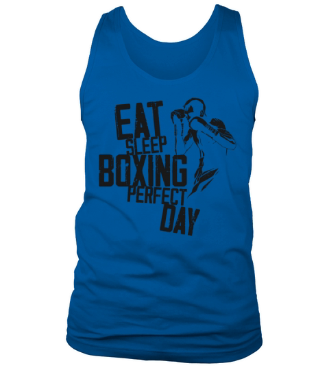 Boxing Vintage Eat Sleep Boxing Tank Top Unisex