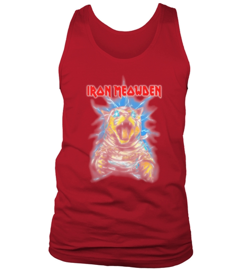 rock monster IRON MEOWDEN shirt Tank Top Unisex