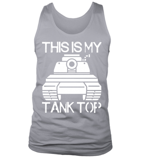 This is My TANK TOP I Funny Military Army Design Tank Top Unisex