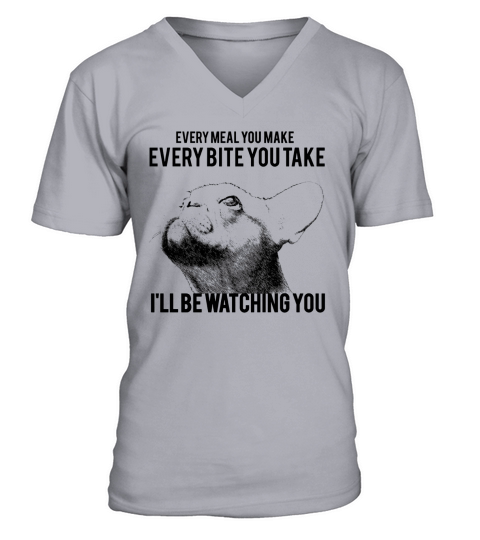 Ill be watching you V-Neck T-shirt