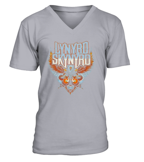 Lynyrd Skynyrd Eagle Guitar shirt V-Neck T-shirt