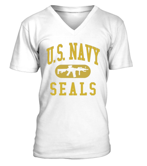 US Navy SEALS T-Shirt V-Neck T-shirt