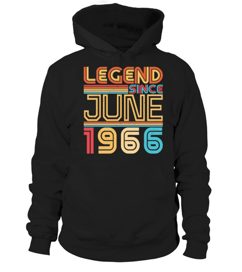Vintage 1966 June Hoodie Unisex