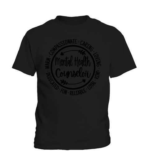 Mental Health Counselor Vintage Gift Kids T-Shirt
