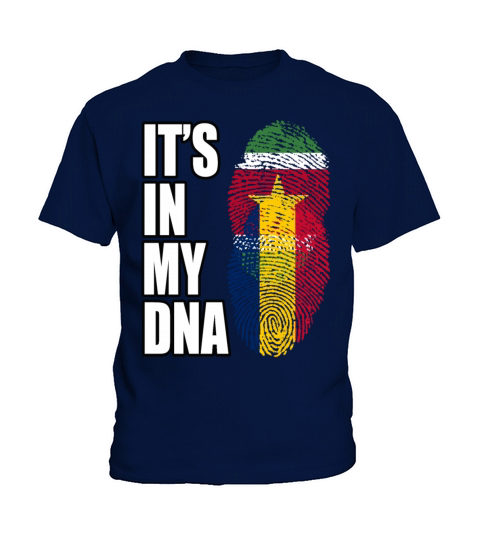 Surinamese And Chilean Vintage Heritage DNA Flag Kids T-Shirt