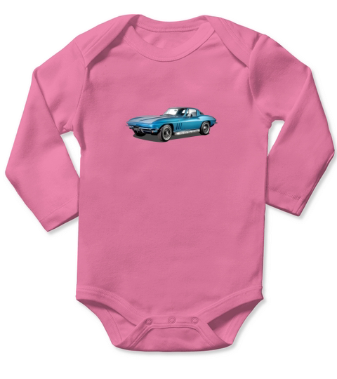 1965 Corvette Sting Ray Classic Car Ideal Birthda - Mens Premium T-Shirt Long Sleeve Baby One-Piece