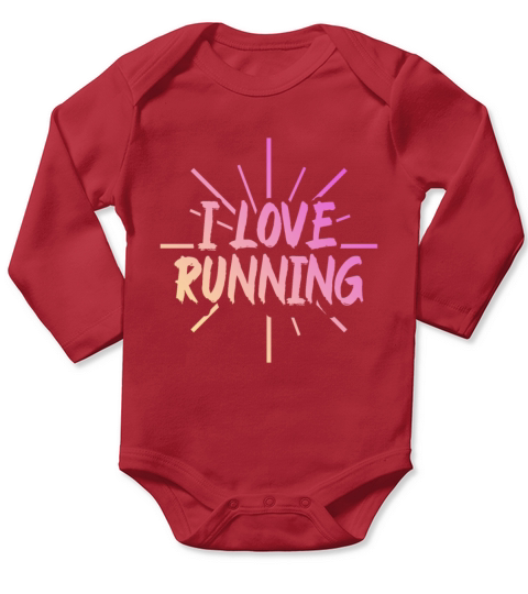 I love racing Long Sleeve Baby One-Piece