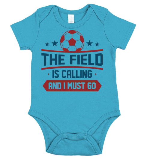 The Field Is Calling And I Must Go Short Sleeve Baby One-Piece