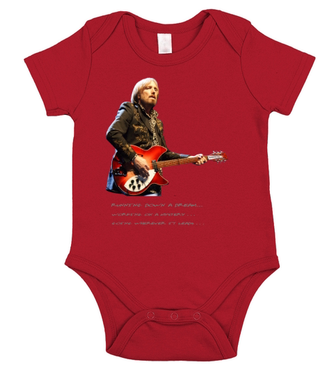 Tom Petty Short Sleeve Baby One-Piece