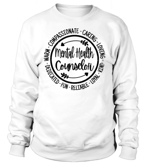 Mental Health Counselor Vintage Gift Sweatshirt Unisex