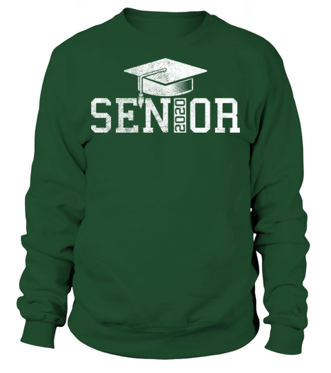 Senior 2020 Graduation Funny Graduate Hat Tassel Sweatshirt Unisex