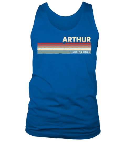 Arthur - Funny Retro Vintage Name 80s 90s Tank Top Unisex