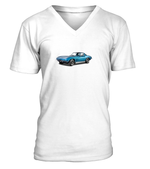 1965 Corvette Sting Ray Classic Car Ideal Birthda - Mens Premium T-Shirt V-Neck T-shirt