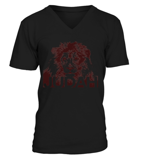Lion of Judah V-Neck T-shirt
