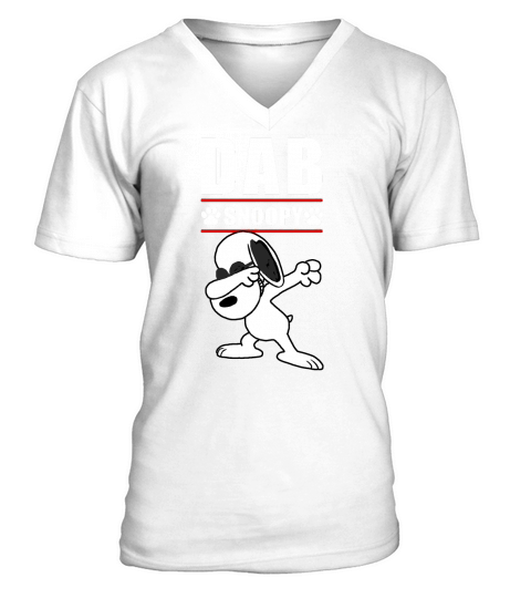 Snoopy Dab V-Neck T-shirt