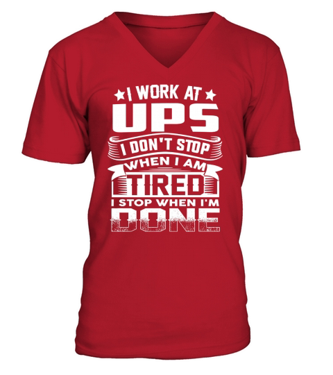 ups V-Neck T-shirt