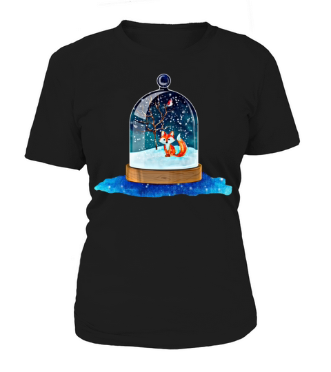 Christmas Fox Women's T-Shirt