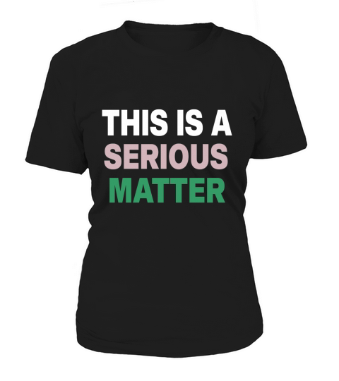 This is a serious matter - Ladies Flowy Tank Women's T-Shirt