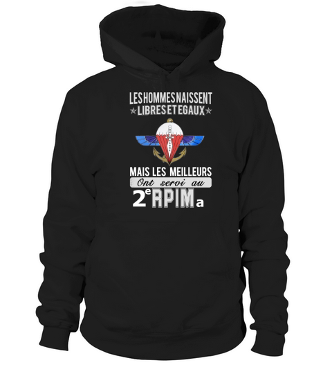 Les hommes naissent libreset egaux 2e RPIMa Hoodie Unisex