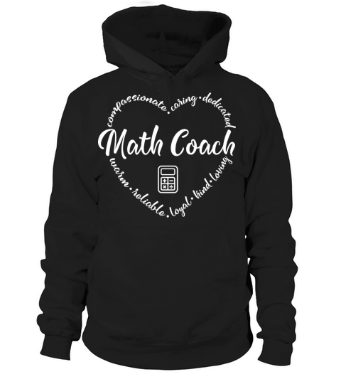 Math Coach or Math Tutor Design Hoodie Unisex