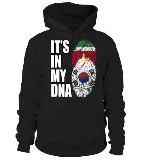 Surinamese And South Korean Vintage Heritage DNA F Hoodie Unisex