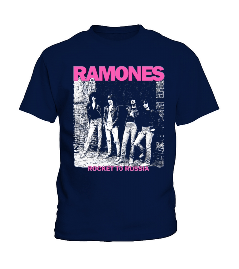 RAMONES ROCKET TO RUSSIA NEW BLACK Kids T-Shirt