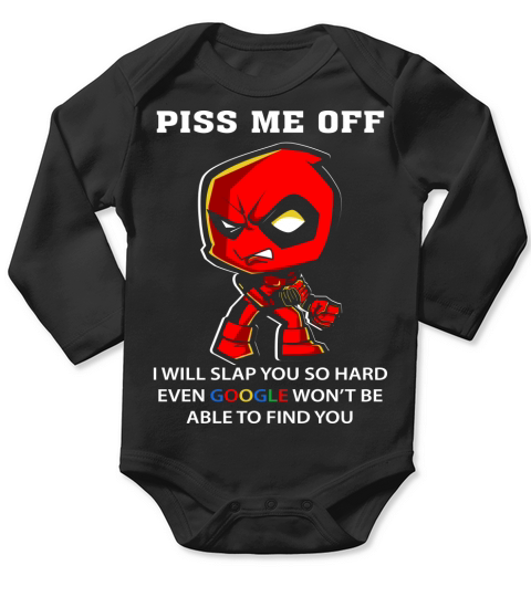 I Will Slap You So Hard- Be Able To Find You Long Sleeve Baby One-Piece