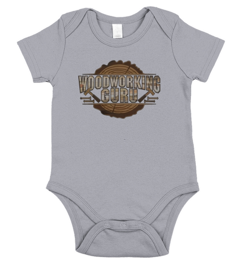 Funny Woodworking T Shirt Short Sleeve Baby One-Piece
