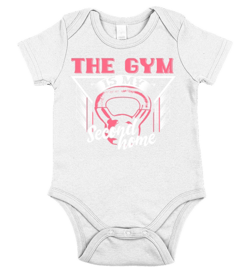 Girl Fitness Dumbbell Weightlifting Gift Short Sleeve Baby One-Piece