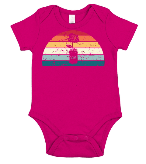 Retro Upcycling Sunset Vintage upcycle Sunrise Short Sleeve Baby One-Piece