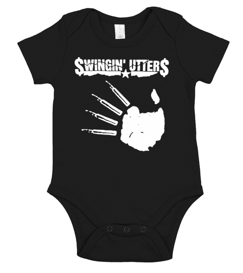 Swingin utters punk rock band T-Shirt Short Sleeve Baby One-Piece