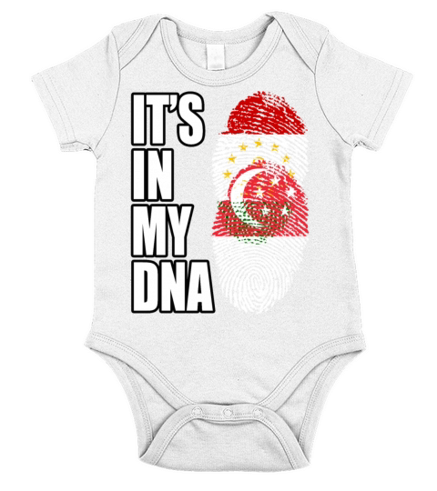 Tajikistani And Singaporean Leonean Vintage Herita Short Sleeve Baby One-Piece