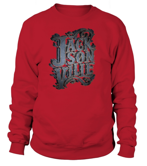 Jacksonville Florida Vintage Handlettering Sweatshirt Unisex