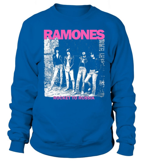 RAMONES ROCKET TO RUSSIA NEW BLACK Sweatshirt Unisex