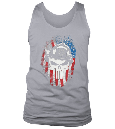 American Firefighter Punisher Tank Top Unisex