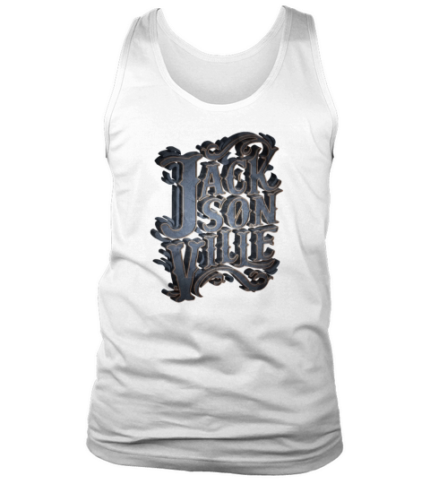 Jacksonville Florida Vintage Handlettering Tank Top Unisex