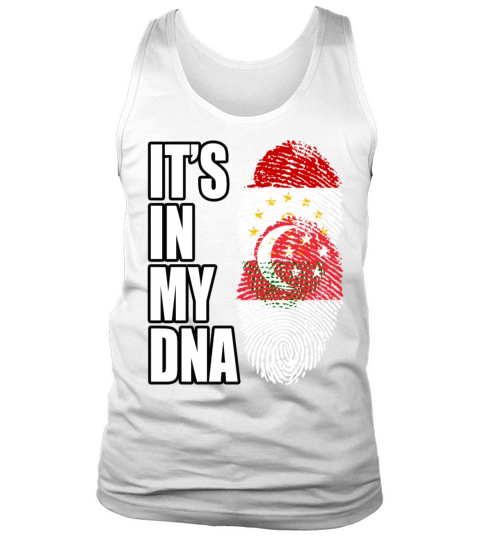 Tajikistani And Singaporean Leonean Vintage Herita Tank Top Unisex