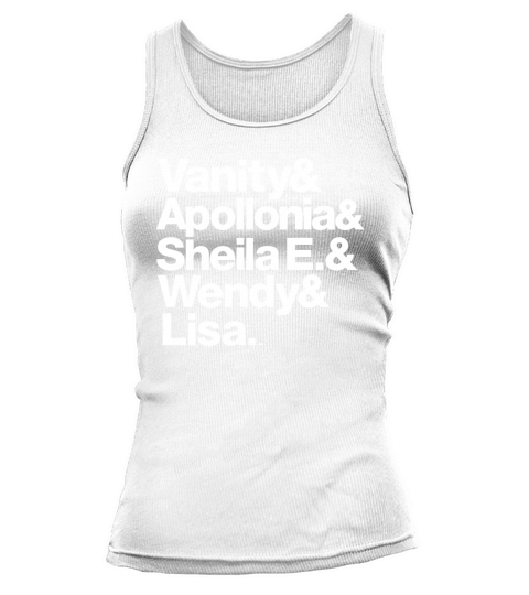 Prince Protégés Apollonia &amp;amp; Carmen Electra Helvetica Threads Tank top Woman
