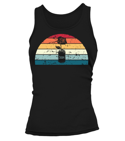 Retro Upcycling Sunset Vintage upcycle Sunrise Tank top Woman