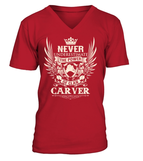 CARVER V-Neck T-shirt