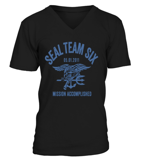 Seal Team Six V-Neck T-shirt