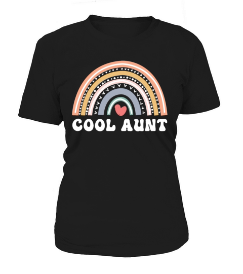 Cool Aunt Rainbow Women's T-Shirt