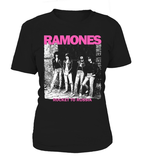 RAMONES ROCKET TO RUSSIA NEW BLACK Women's T-Shirt
