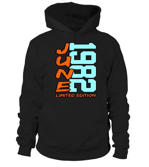 June 1982 Limited Edition Gift Hoodie Unisex