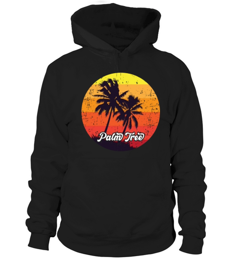 palm trees Hoodie Unisex