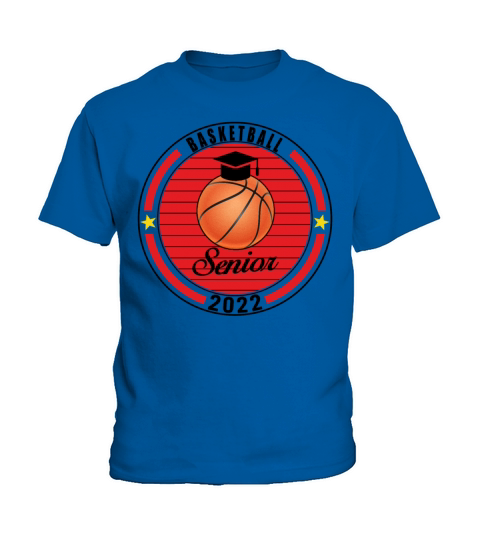 Basketball Senior 2022 Player Graduation Class of Kids T-Shirt
